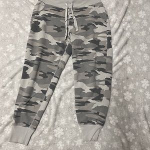 Camouflage sweatpants